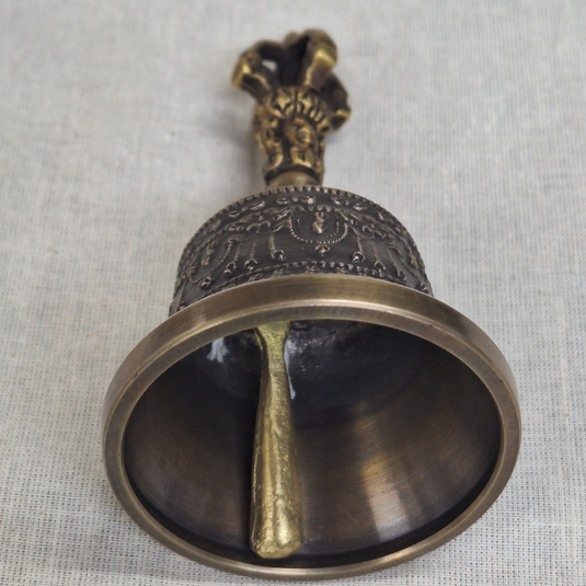 Tibetan Vibrational Bronze Bell (Style B) – 400g image 1