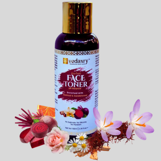 Herbal Face Toner – Beetroot & Sandalwood (100ml) image 0