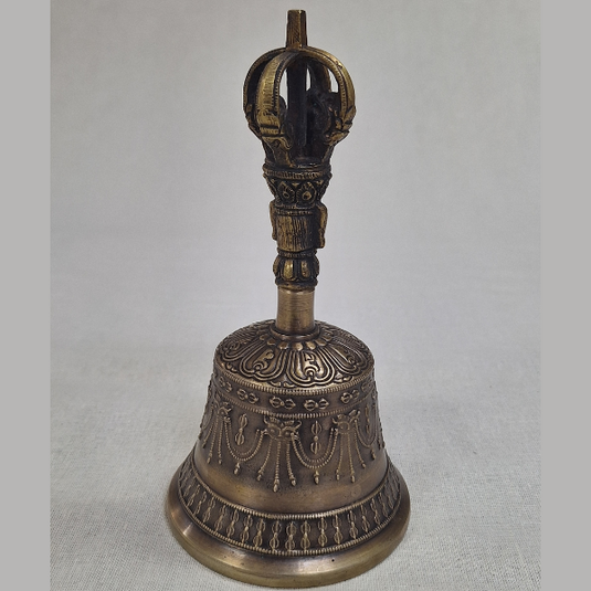 Tibetan Vibrational Bronze Bell (Style B) – 400g image 0