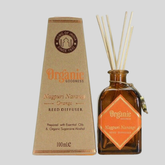 Organic Goodness Reed Diffuser 100ml - Naagpuri Narangi Orange image 0