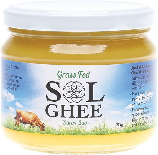 Grass Fed Sol Ghee 275gm image 0
