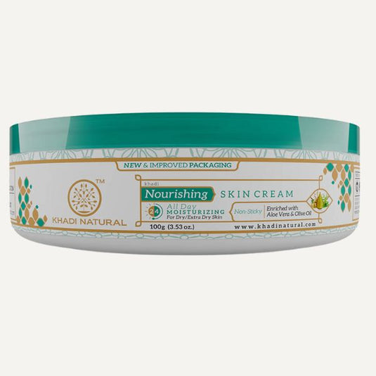 Khadi Natural Nourishing Skin Cream – 100gm image 0