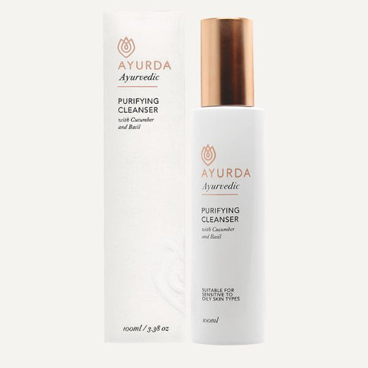 Ayurvedic Purifying Cleanser with Cucumber & Basil – 100ml image 0