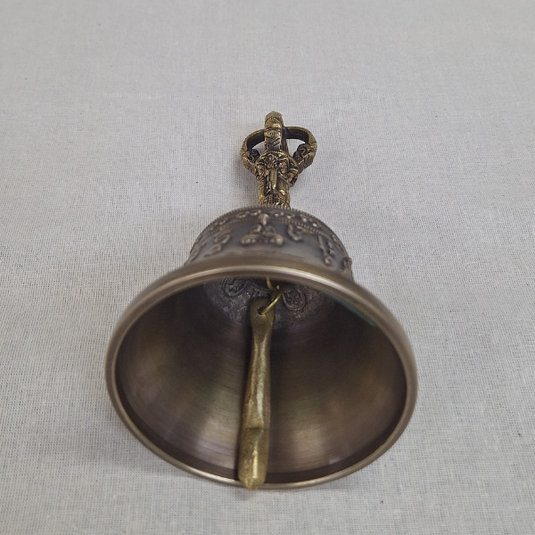 Tibetan Vibrational Bronze Bell (Style A) – 190g image 1