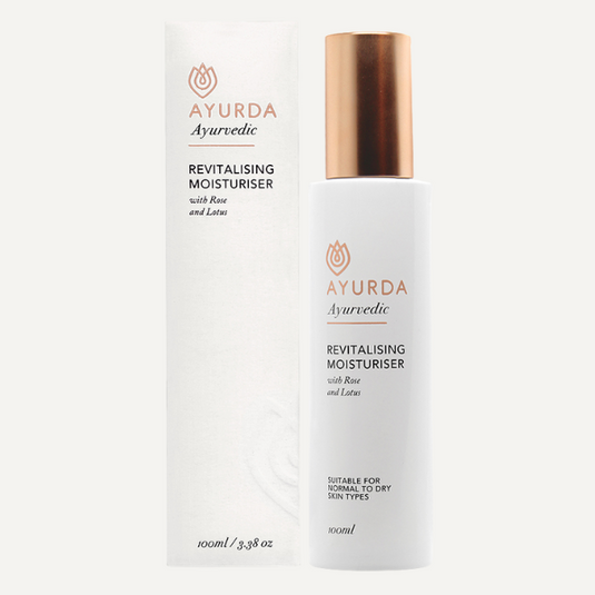 Ayurvedic Revitalising Moisturiser with Rose & Lotus – 100ml image 0