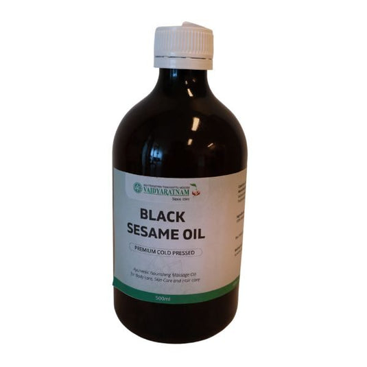 Cold Pressed Black Sesame Oil 500ml image 0