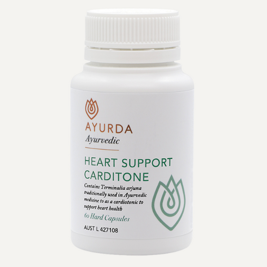 Ayurda Heart Support Carditone – Ayurvedic Cardiovascular Support (60 Capsules) image 0