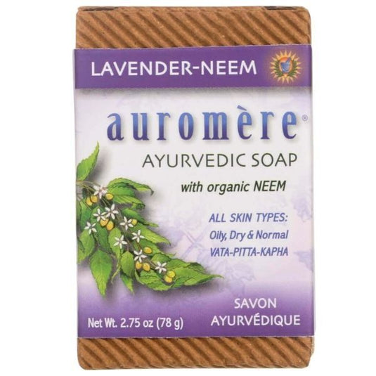 Lavender-Neem Ayurvedic Soap image 0