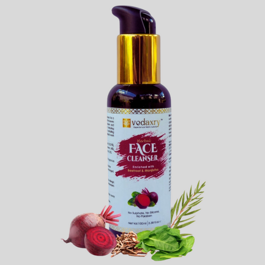 Herbal Face Cleanser –  Beetroot & Manjistha (100ml) image 0