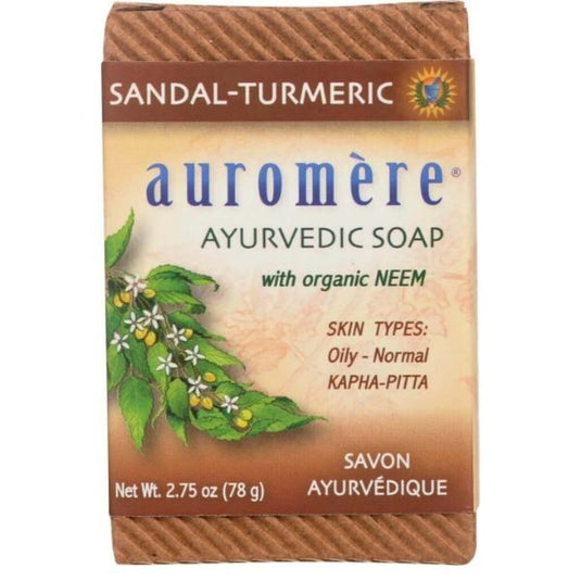 Sandal-Turmeric Ayurvedic Soap image 0