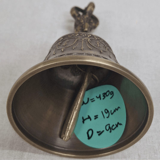 Tibetan Vibrational Bronze Bell (Style C) – 430g image 2
