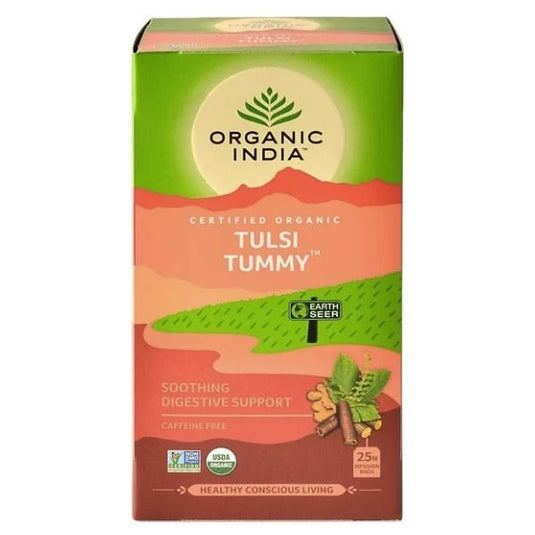 Organic India Wellness Tulsi Tummy Tea 25 Teabags image 0