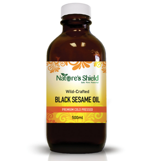 Cold Pressed Black Sesame Oil 500ml image 1