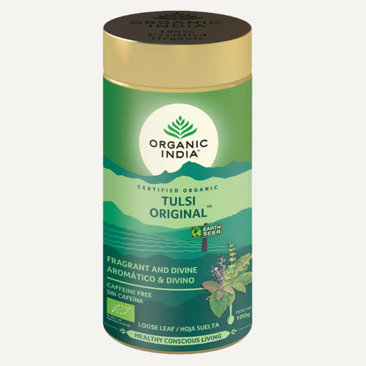Organic India Tulsi Original – Loose Leaf Tea (100g) image 0