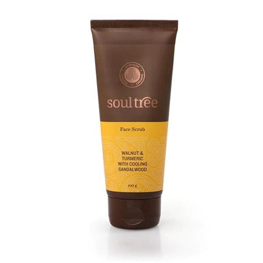 Face Scrub - Walnut & Turmeric with Cooling Sandalwood image 0