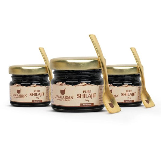 Pure Himalayan Shilajit Resin 20gm - Pack of 3 image