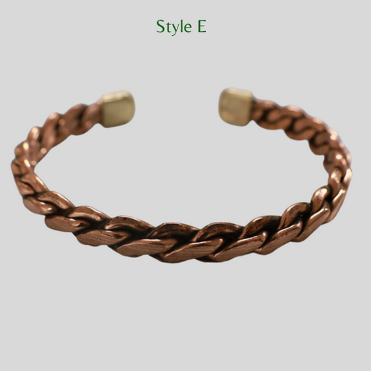 Pure Copper Bracelet - Style E image
