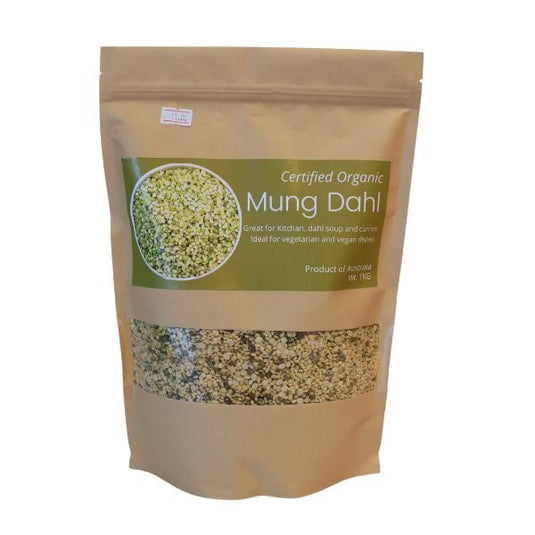 Organic Moong Dahl 1 kg image 0